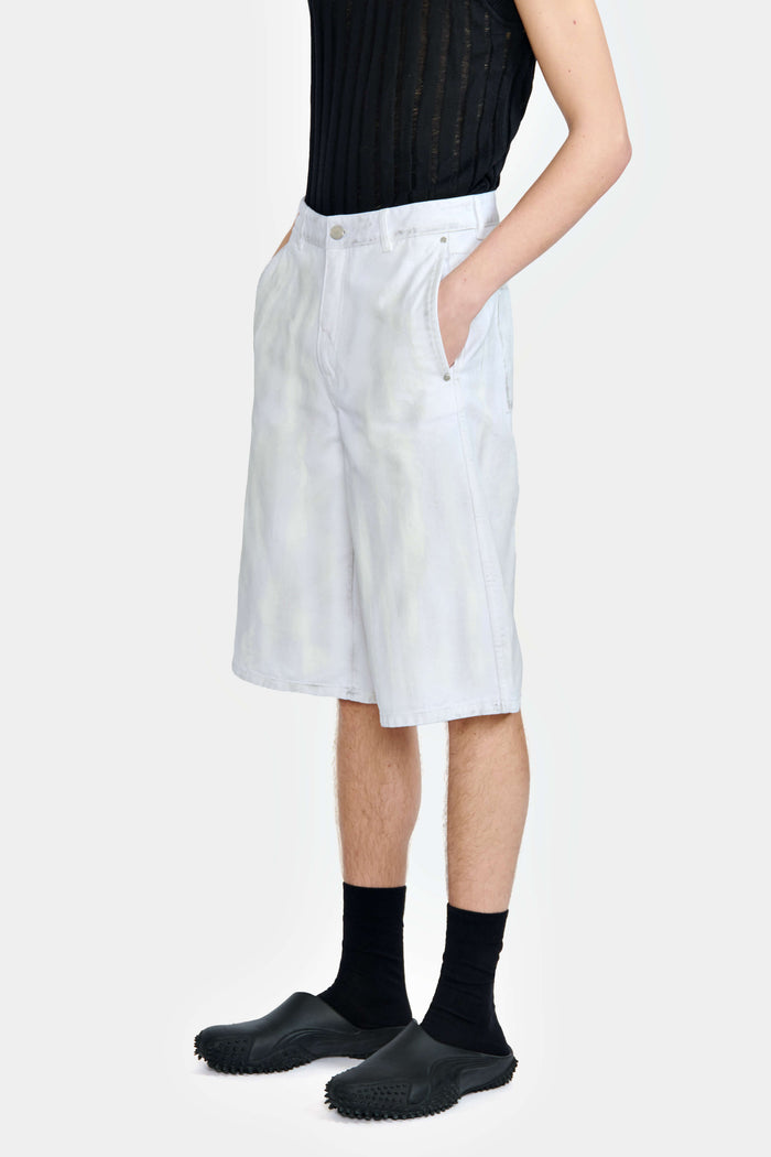 Lgn Louis Gabriel Nouchi SHORT DROIT EN DENIM