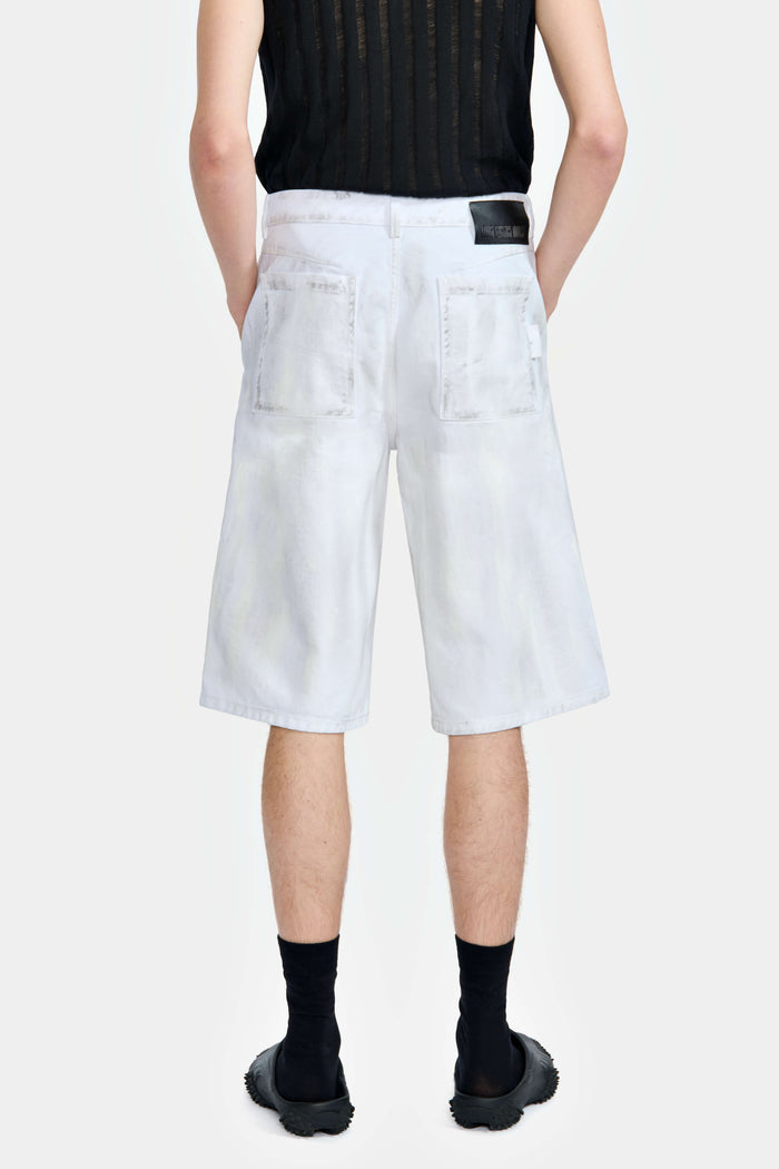 Lgn Louis Gabriel Nouchi SHORT DROIT EN DENIM