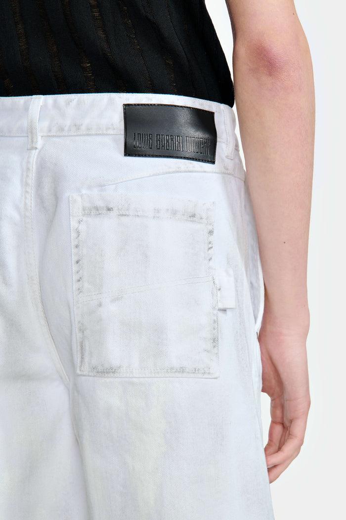 Lgn Louis Gabriel Nouchi SHORT DROIT EN DENIM