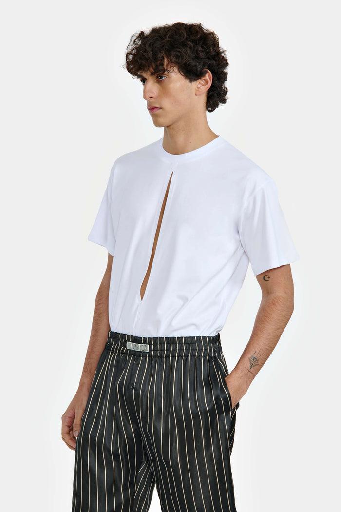 lgn louis gabriel nouchi T SHIRT À FENTE lgn louis gabriel nouchi T SHIRT À FENTE