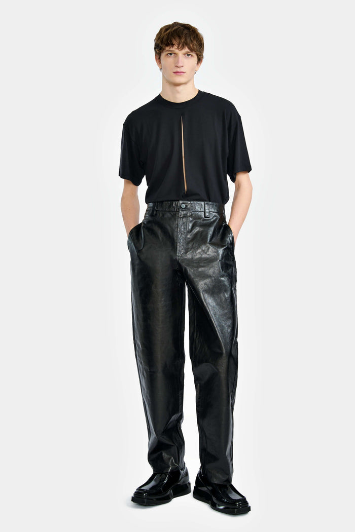 lgn louis gabriel nouchi T SHIRT À FENTE lgn louis gabriel nouchi T SHIRT À FENTE