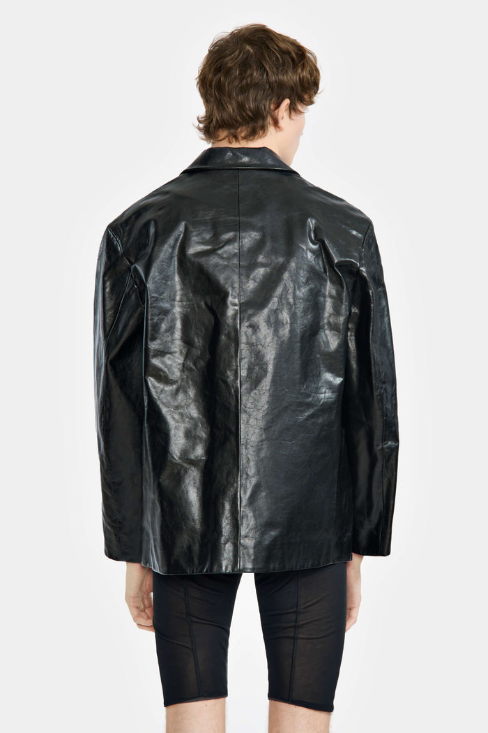 Lgn Louis Gabriel Nouchi VESTE BLAZER EN CUIR