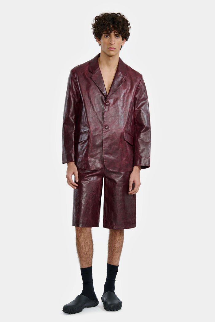 Lgn Louis Gabriel Nouchi VESTE BLAZER EN CUIR
