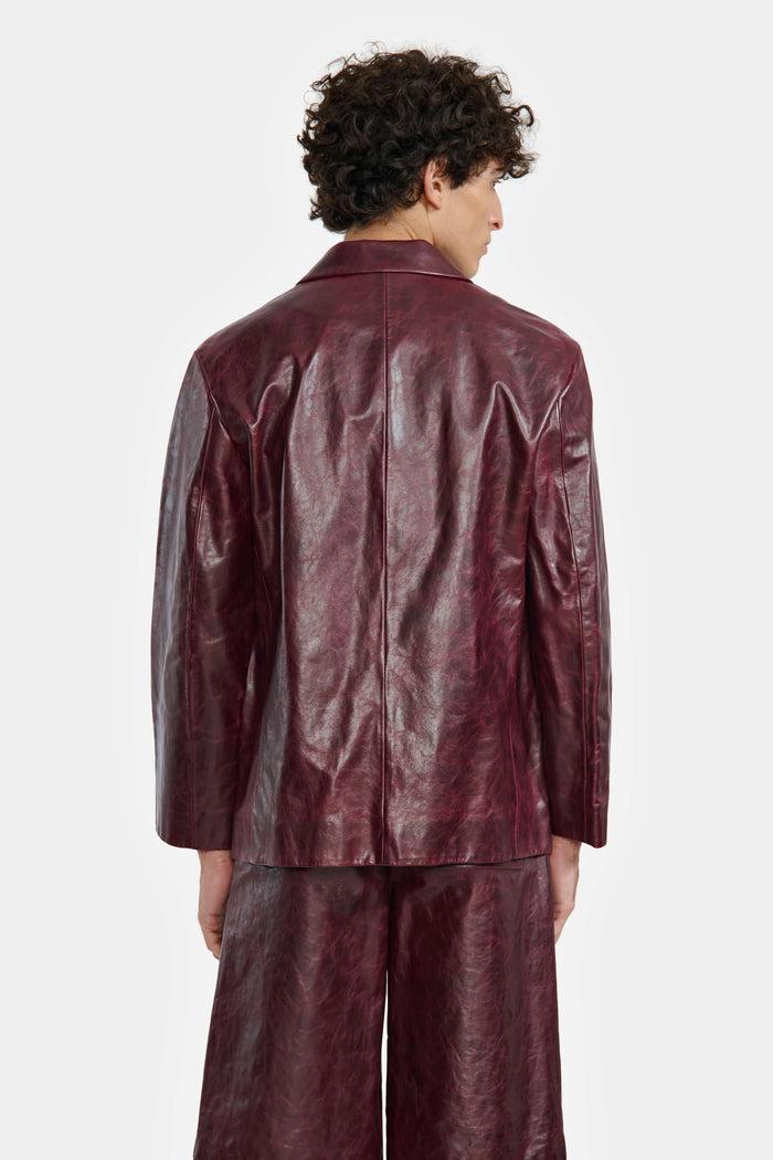 Lgn Louis Gabriel Nouchi VESTE BLAZER EN CUIR