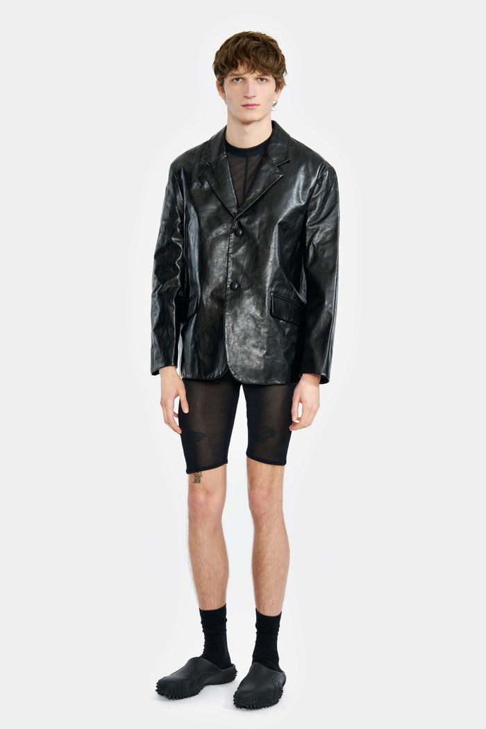 lgn louis gabriel nouchi VESTE BLAZER EN CUIR lgn louis gabriel nouchi VESTE BLAZER EN CUIR