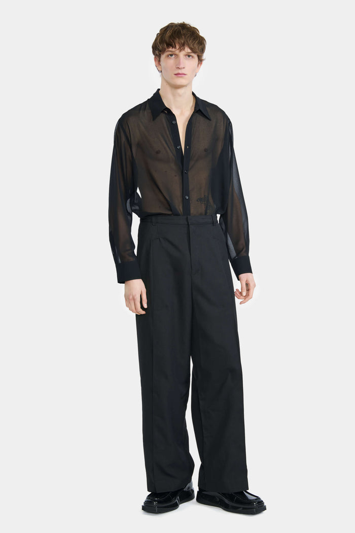 lgn louis gabriel nouchi PANTALON DE COSTUME À PLIS