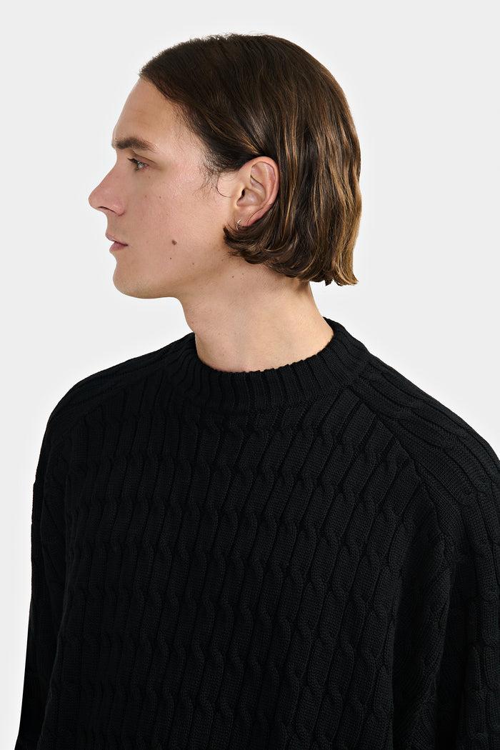 Lgn Louis Gabriel Nouchi PULL À MAILLES TORSADÉES EN LAINE RESPONSABLE