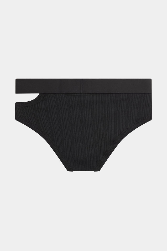 lgn Louis Gabriel Nouchi SLIP AVEC OUVERTURE ASYMÉTRIQUE EN COTON