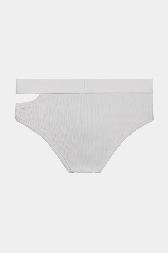 Lgn Louis Gabriel Nouchi SLIP AVEC OUVERTURE ASYMÉTRIQUE EN COTON