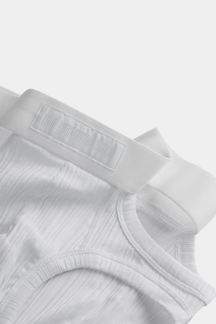 Lgn Louis Gabriel Nouchi SLIP AVEC OUVERTURE ASYMÉTRIQUE EN COTON