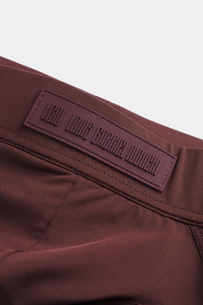 Lgn Louis Gabriel Nouchi SLIP DE BAIN AVEC OUVERTURE ASYMÉTRIQUE EN JERSEY RECYCLÉ