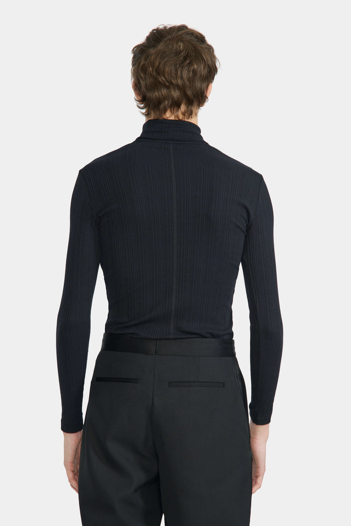 Lgn Louis Gabriel Nouchi SOUS PULL AVEC OUVERTURE ASYMÉTRIQUE EN COTON