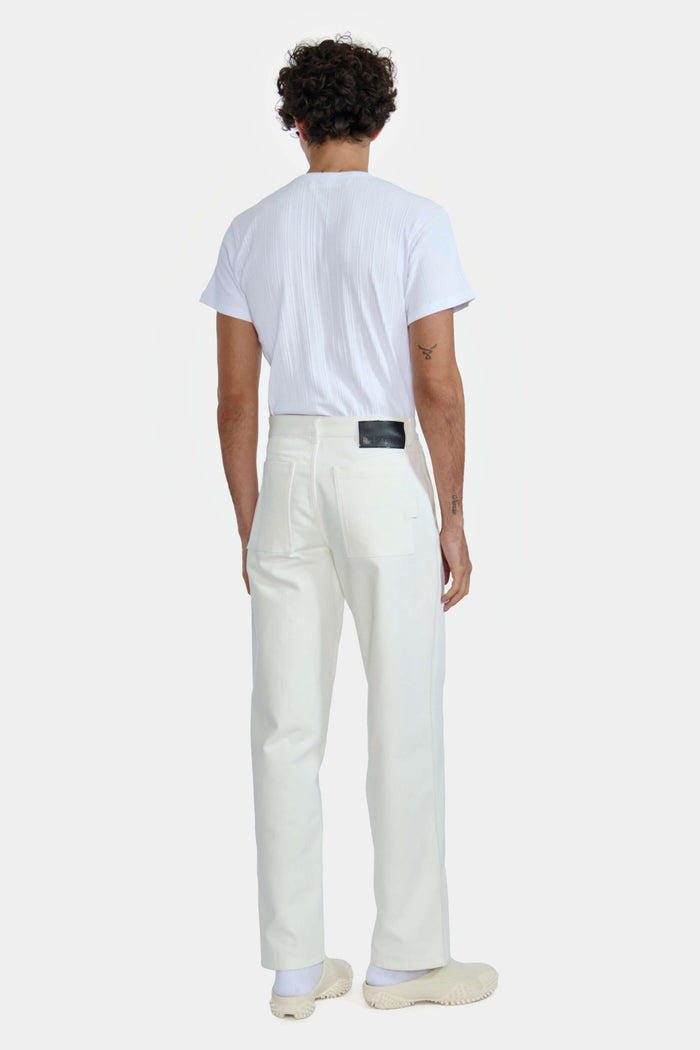 Lgn Louis Gabriel Nouchi T SHIRT AVEC OUVERTURE ASYMÉTRIQUE EN COTON