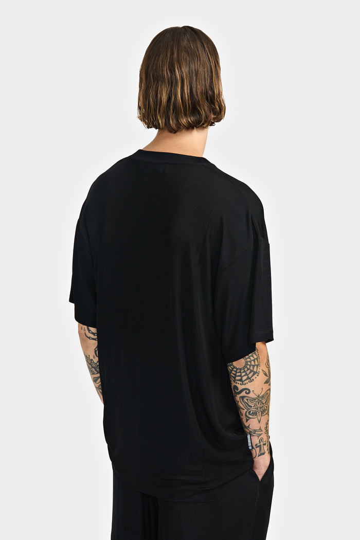 Lgn Louis Gabriel Nouchi T SHIRT FLUIDE EN VISCOSE CÔTELÉE