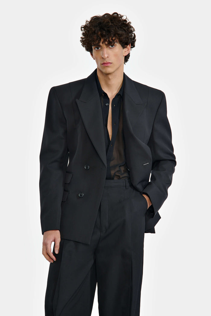 Lgn Louis Gabriel Nouchi VESTE DOUBLE CROISURE À 4 BOUTONS