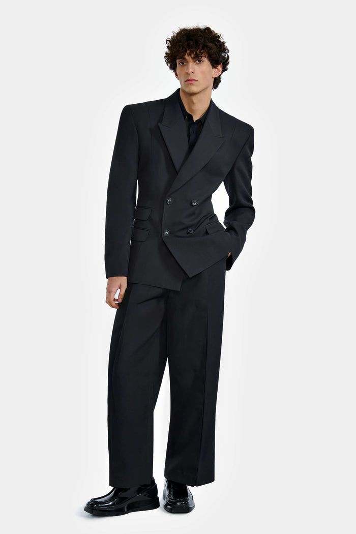 lgn louis gabriel nouchi VESTE DOUBLE CROISURE À 4 BOUTONS lgn louis gabriel nouchi VESTE DOUBLE CROISURE À 4 BOUTONS