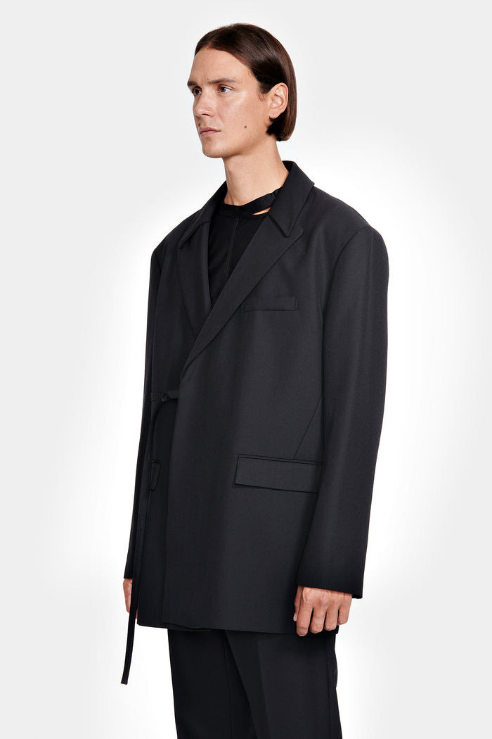 Lgn Louis Gabriel Nouchi VESTE DOUBLE CROISURE ET DOUBLE COL