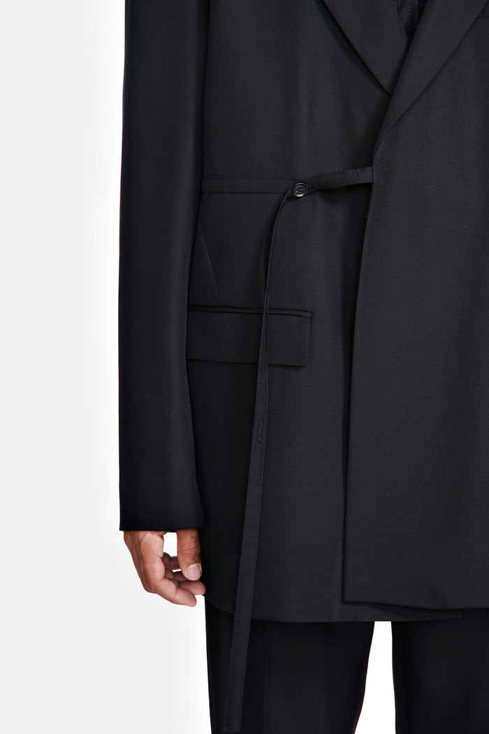 Lgn Louis Gabriel Nouchi VESTE DOUBLE CROISURE ET DOUBLE COL