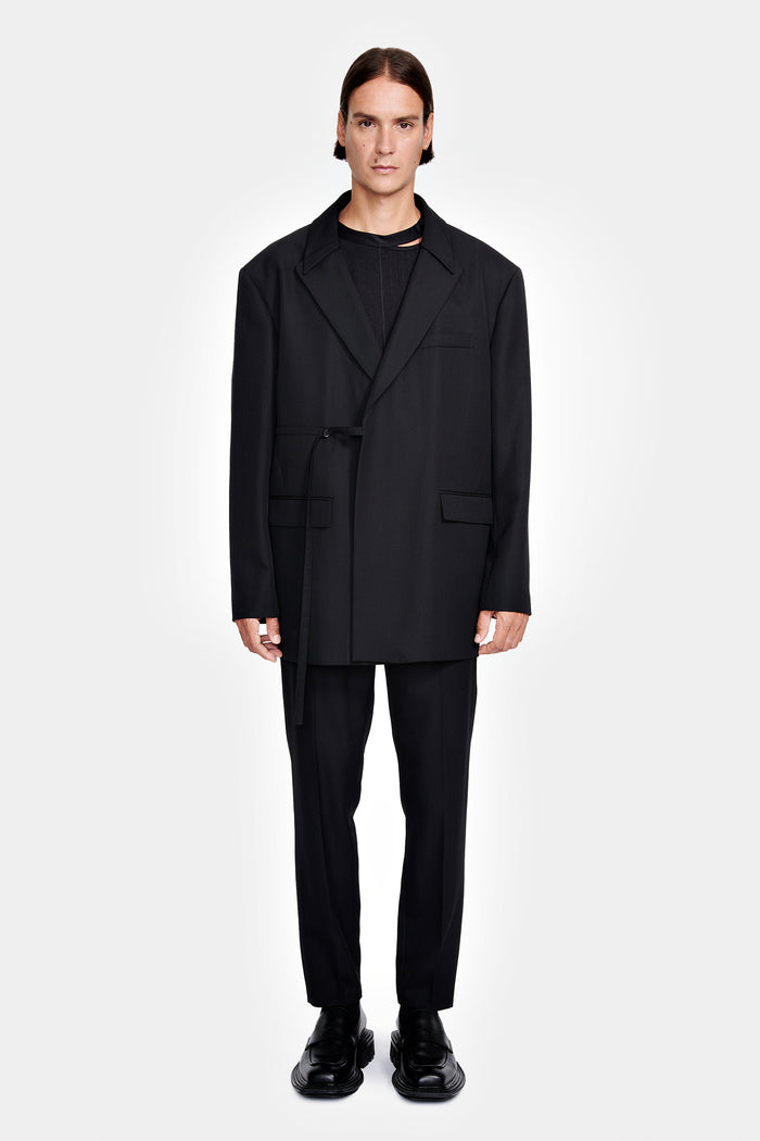 lgn louis gabriel nouchi VESTE DOUBLE CROISURE ET DOUBLE COL