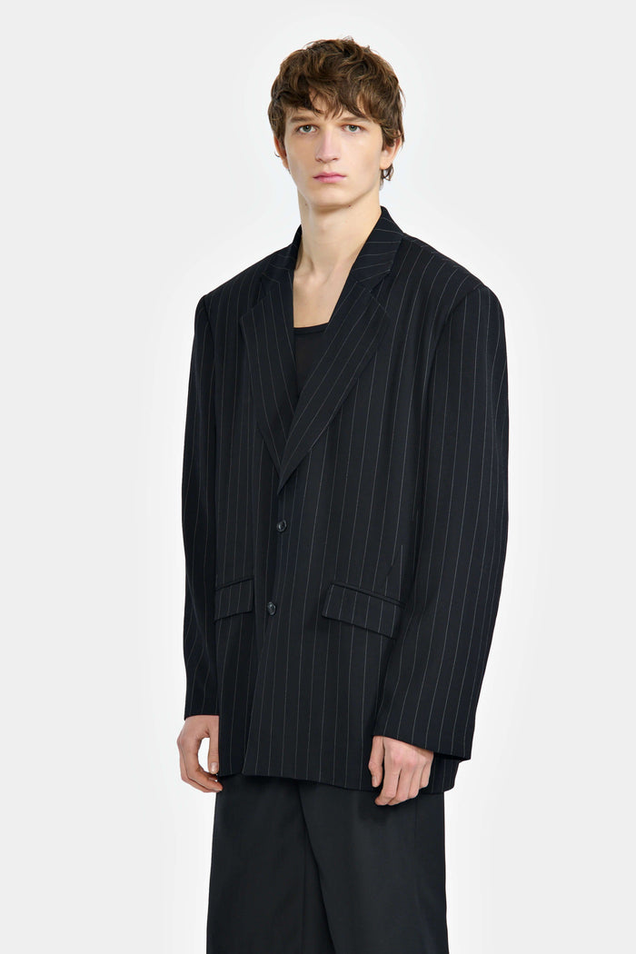 Lgn Louis Gabriel Nouchi VESTE OVERSIZE EN SIMPLE CROISURE