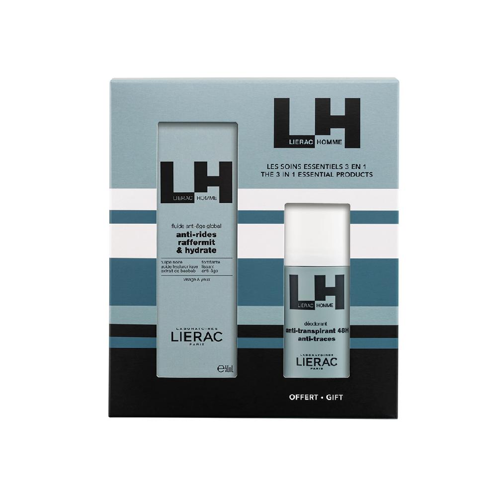 Lierac Lierac Homme Coffret Fête des Pères Fluide Anti Âge + Déodorant Offert