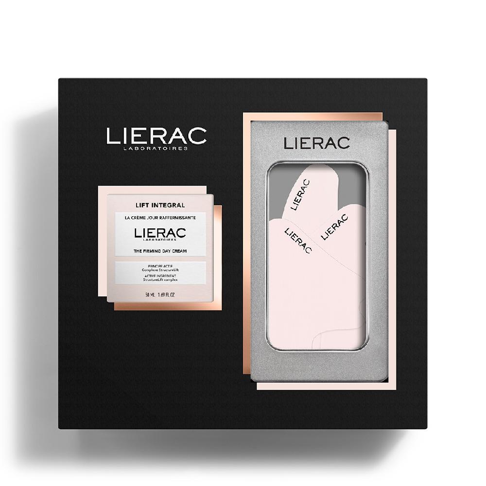 Lierac Lift Integral Coffret Noël Crème Jour Anti Âge + Patchs Visage Réutilisables