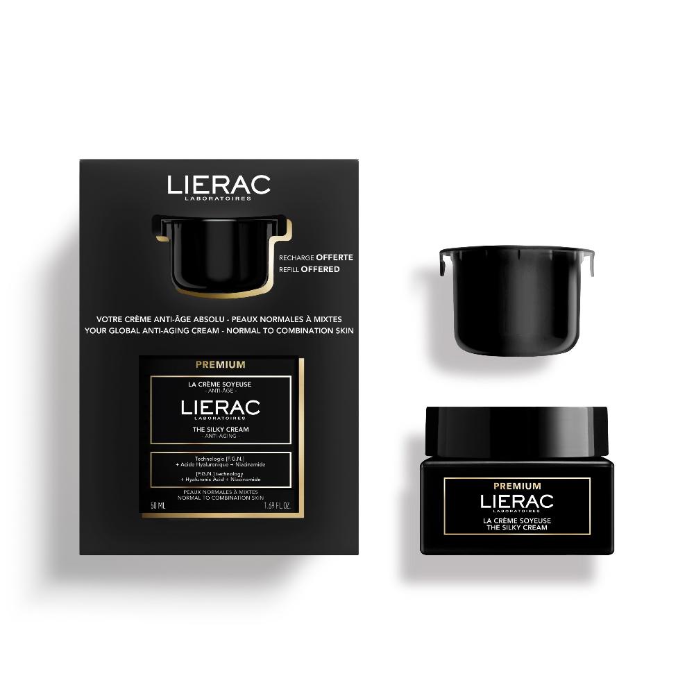 Lierac Premium Coffret Premium Crème Soyeuse + Recharge Offerte