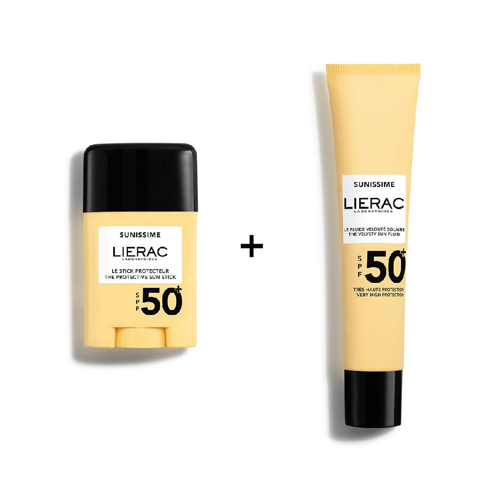 Lierac Sunissime Duo Stick Protecteur et Protection Solaire Visage SPF50+