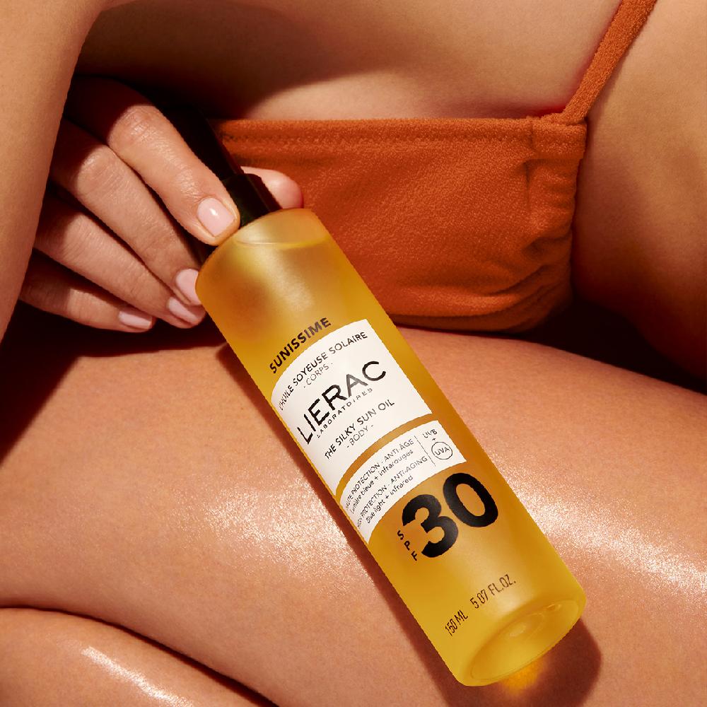 Lierac Sunissime L'Huile Soyeuse Solaire Corps SPF30
