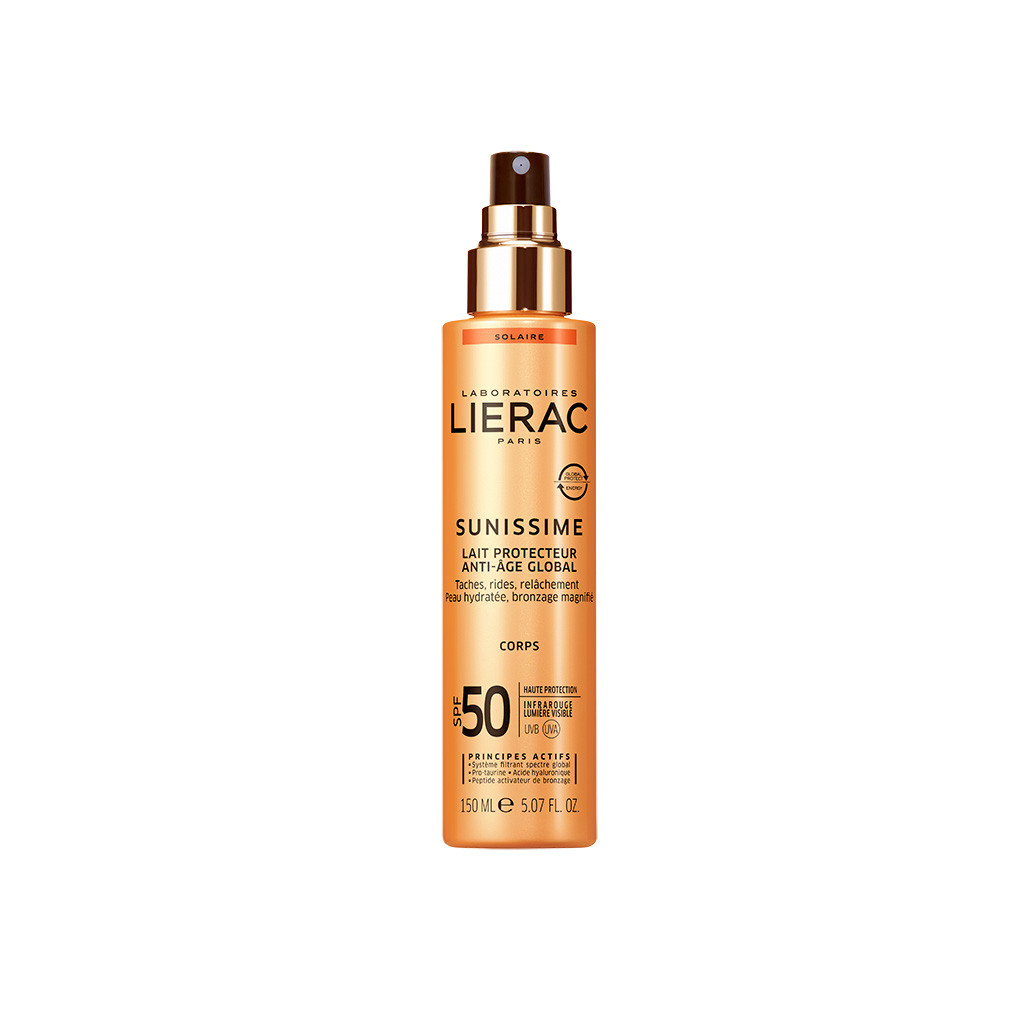 Lierac Sunissime Lait Protecteur Anti âge Global Corps SPF50