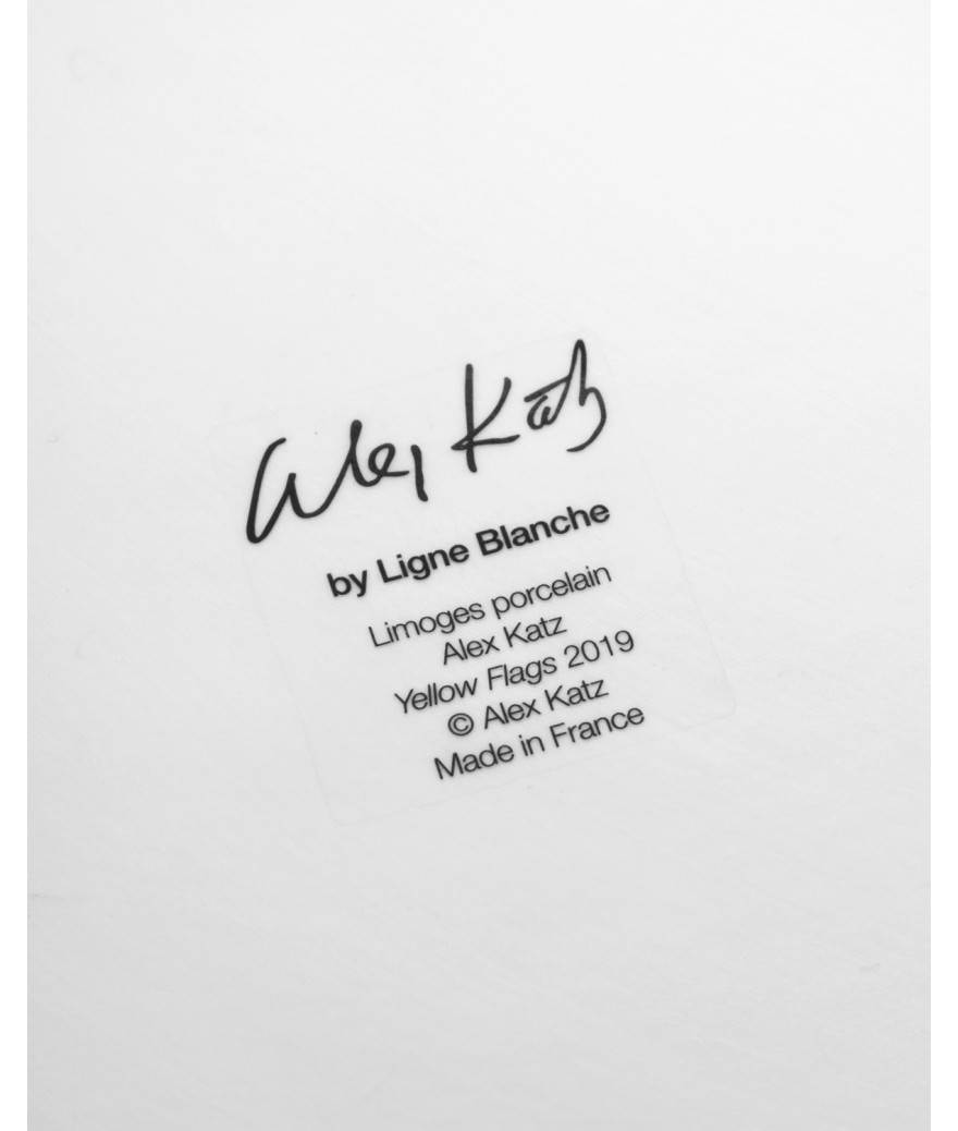 Ligne Blanche Paris Alex KATZ Bougie Géante "Yellow Flags"