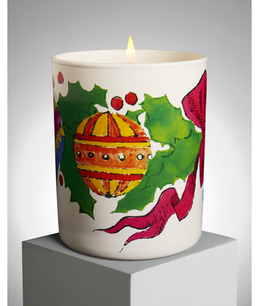 ligne blanche paris Andy WARHOL Bougie ”Holiday 2015”