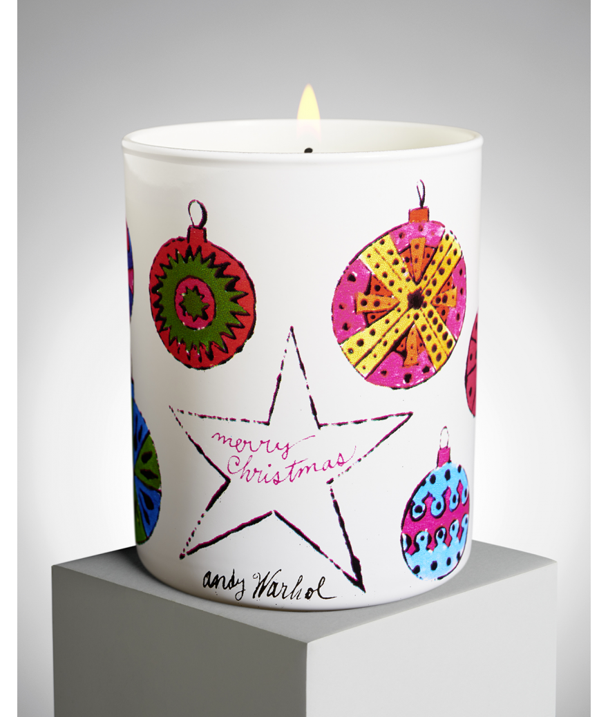 Ligne Blanche Paris Andy WARHOL Bougie ”Holiday 2016 / ANGEL”