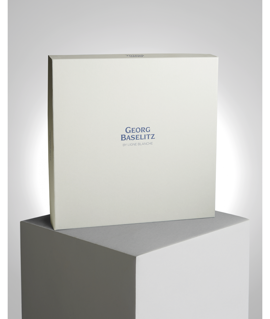Ligne Blanche Paris BASELITZ Assiette En Porcelaine