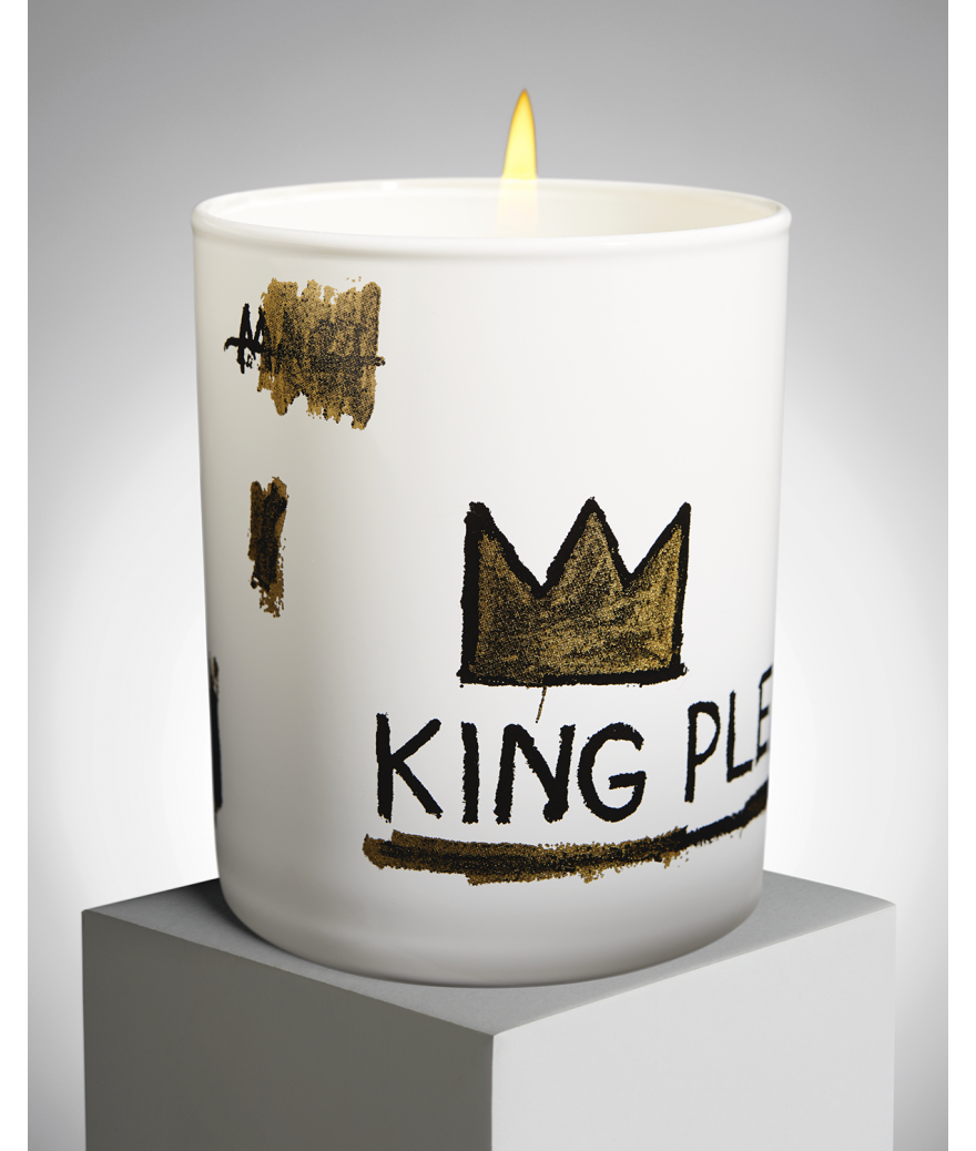 ligne blanche paris BASQUIAT Bougie parfumée ”King Pleasure”
