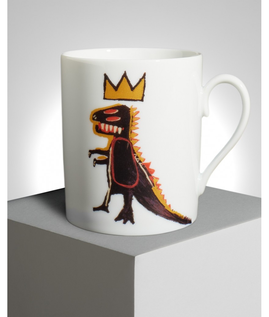 ligne blanche paris BASQUIAT Mug en porcelaine ”Gold Dragon”