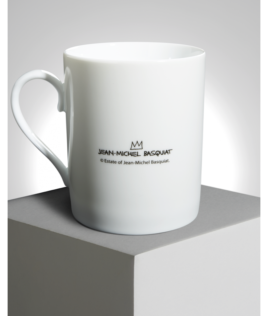 ligne blanche paris BASQUIAT Mug en porcelaine ”King Alphonso” ligne blanche paris BASQUIAT Mug en porcelaine ”King Alphonso”