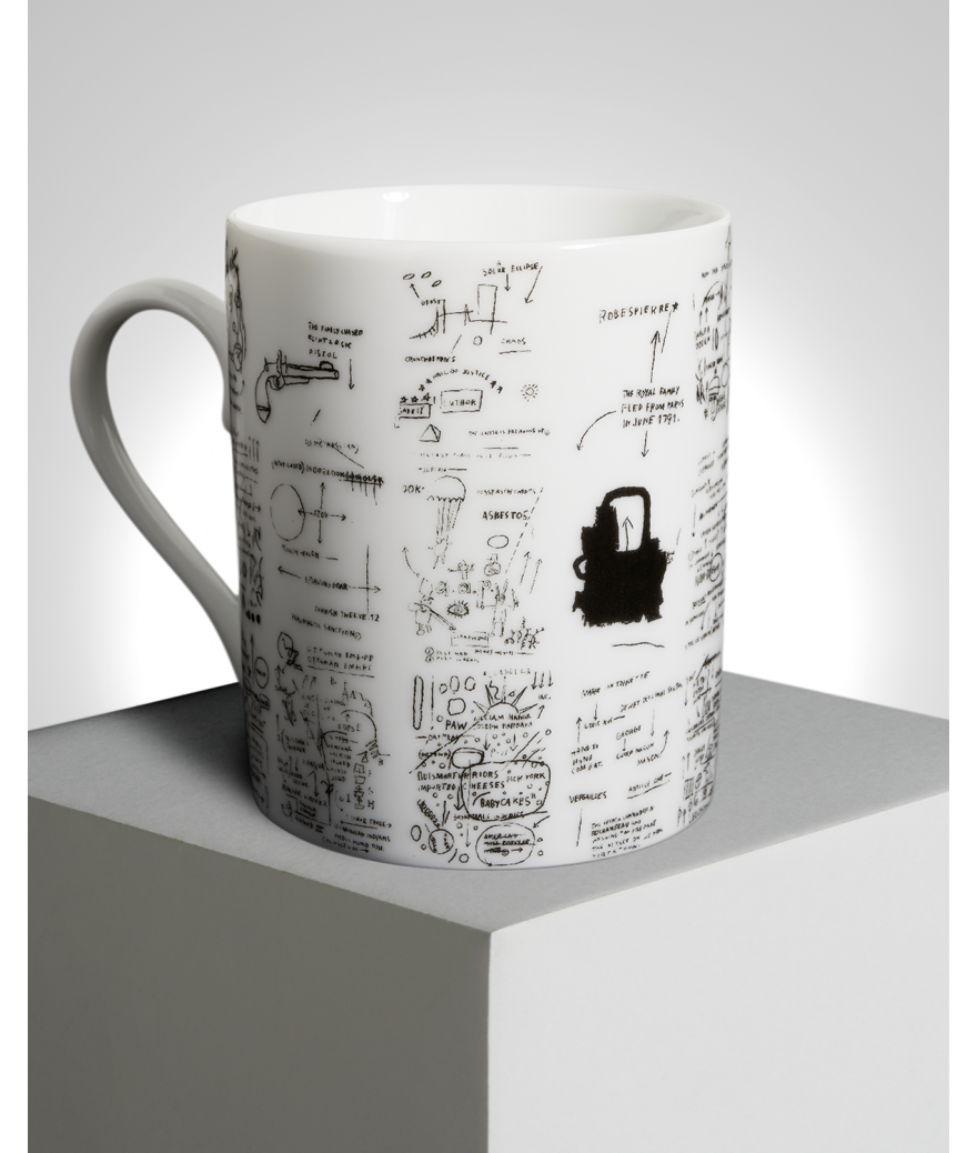 ligne blanche paris BASQUIAT Mug en porcelaine ”Return of the Central Figure”