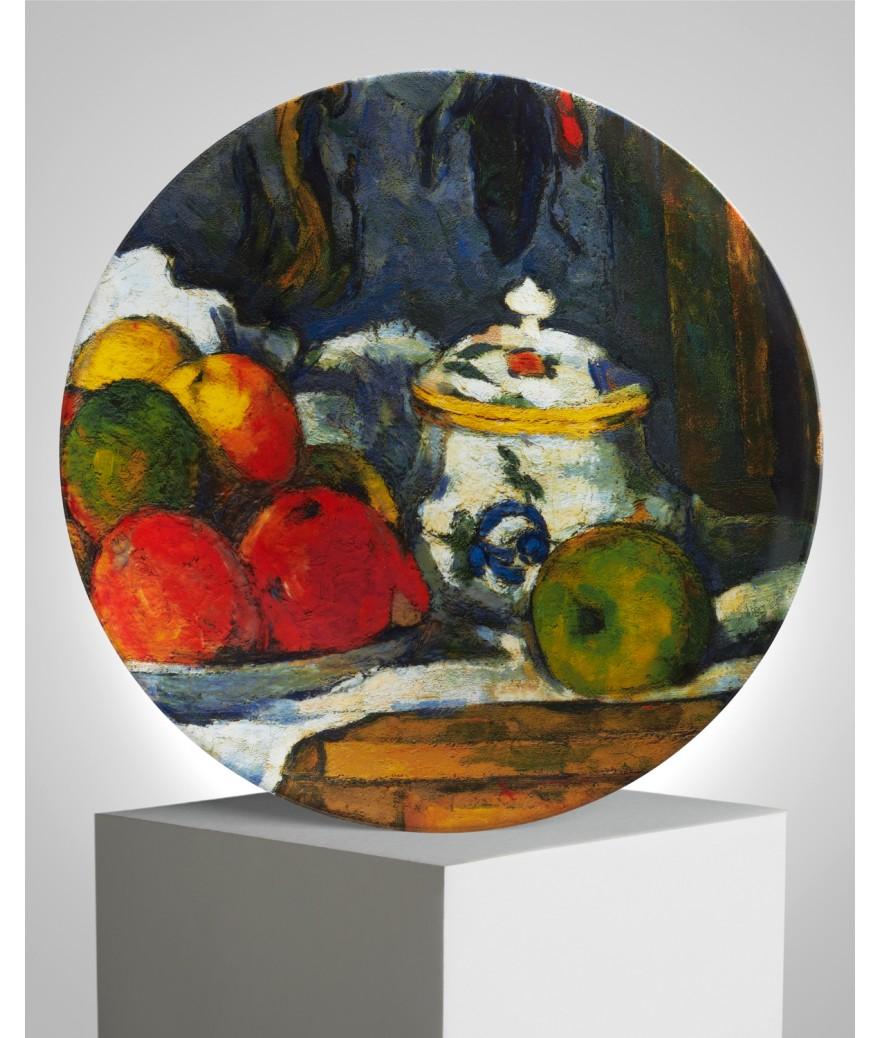 ligne blanche paris CEZANNE Assiette en porcelaine "Dish of Apples" ligne blanche paris CEZANNE Assiette en porcelaine "Dish of Apples"
