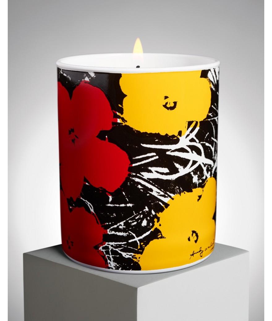 Ligne Blanche Paris Coffret Cadeau De Quatre Bougies Flowers Andy Warhol