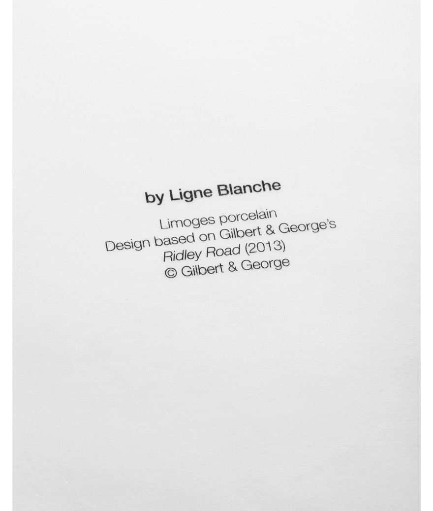 Ligne Blanche Paris Gilbert & George Bougie Géante ”Rouge”