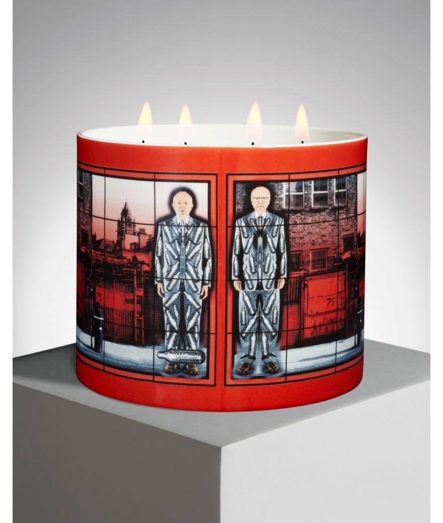 ligne blanche paris Gilbert & George Bougie géante ”Rouge”