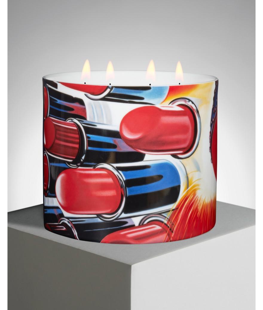ligne blanche paris James ROSENQUIST Bougie géante "Fahrenheit 1982°"