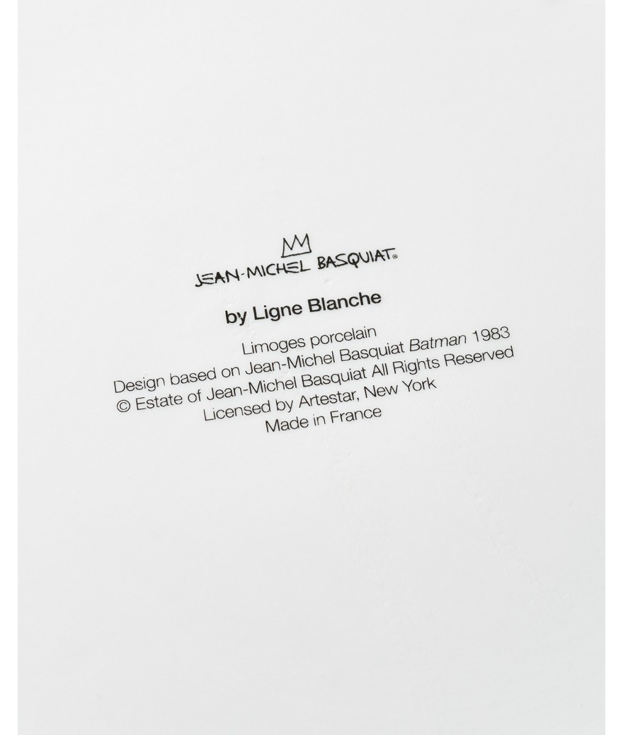 Ligne Blanche Paris Jean Michel BASQUIAT Bougie Géante ”Batman”