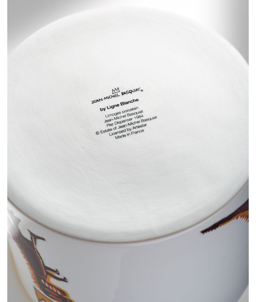 Ligne Blanche Paris Jean Michel BASQUIAT Bougie Géante ”Gold Dragon”