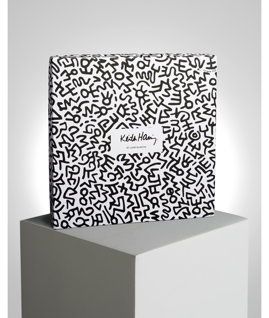 Ligne Blanche Paris Keith HARING Assiette En Porcelaine 2