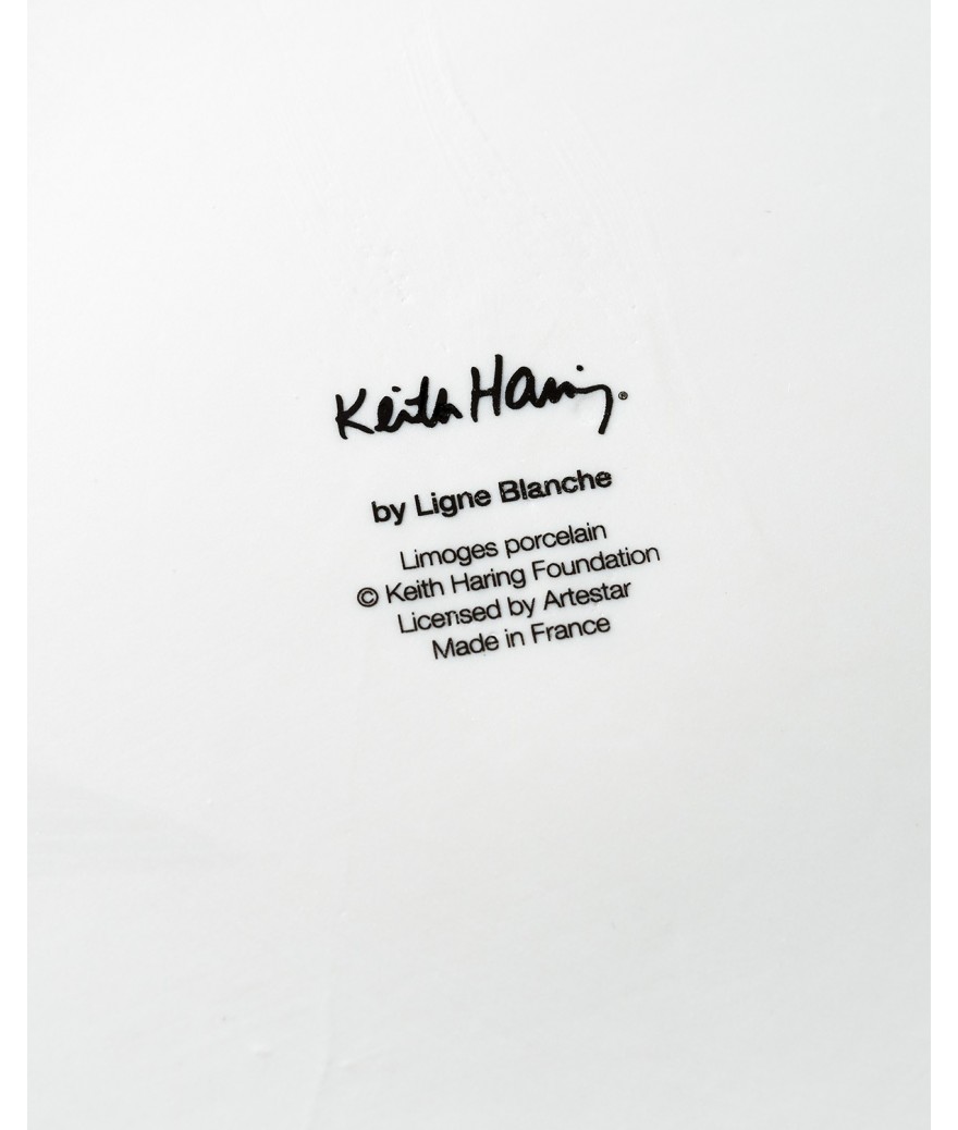 Ligne Blanche Paris Keith HARING Bougie Géante ”Black Pattern”