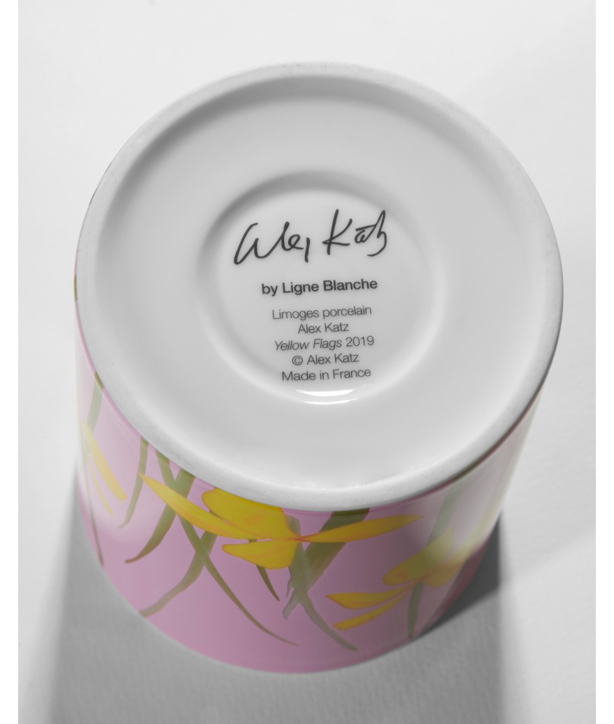 Ligne Blanche Paris Alex KATZ Bougie "Yellow Flags"