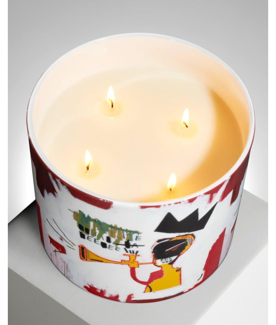 Ligne Blanche Paris BASQUIAT Bougie Géante "Trumpet"