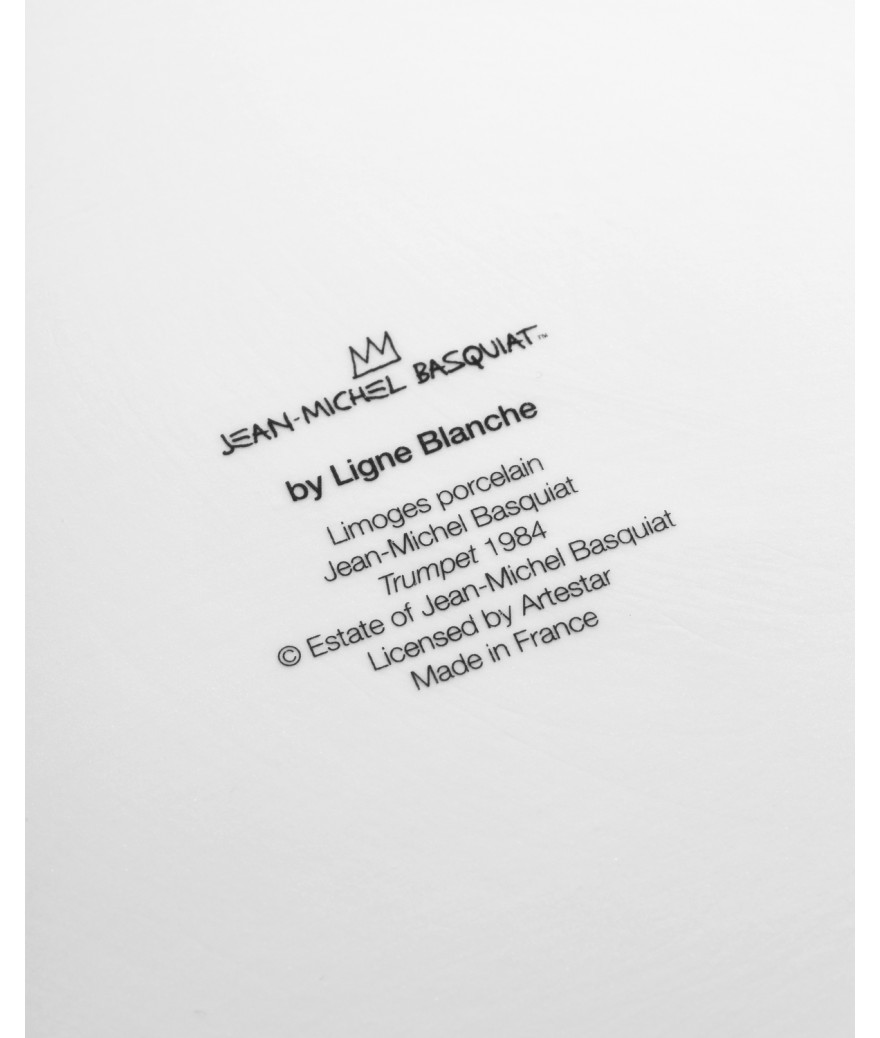 Ligne Blanche Paris BASQUIAT Bougie Géante "Trumpet"